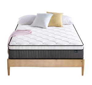 Colchón Zinus 1.5 Plazas Long 105x200x30cm Espuma y Resortes
