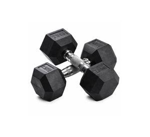 Par de Mancuerna Profesional Hexagonal 7.5 Kg  Uso Fitness