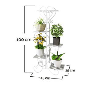 Soporte De 5 Niveles Para Macetas Plantas Decorativo
