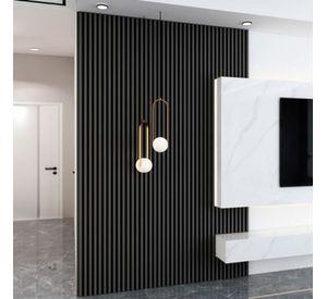 WALL PANEL TRAIL BLACK 16x290 Cm