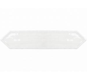 Cerámica Flow Picket White blanco 7.7x30.5 cm 1.1 m2