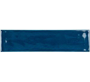 Cerámica Flow Cosmic Shappire azul oscuro 7.7x30.5 cm 1.17 m2