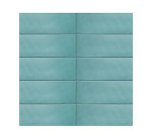 Cerámica Ombre Secret verde esmeralda 7.7x30.5 cm 1.08 m2