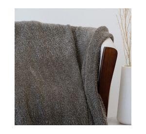 Manta Chiporro Two Tones gris 127x152 cm
