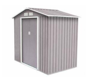 Bodega de jardín IGBJ125-195G gris 186x196x132 cm 2.44 m2
