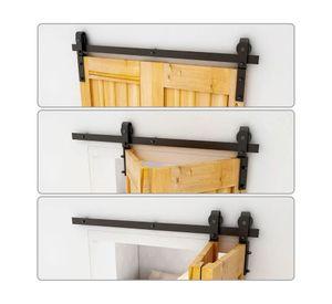 Kit puerta granero plegable 8 x 13 x 108 cm