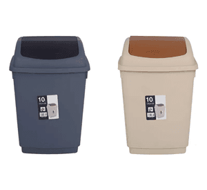 Basurero plastico 25L con tapa vaiven