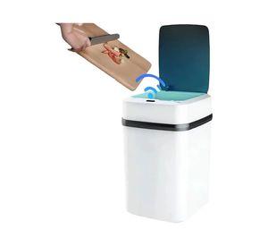 Bote Basura Inteligente Con Sensor Papelera Autom tica