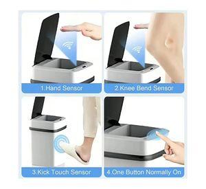 Bote Basura Inteligente Con Sensor Papelera Autom tica