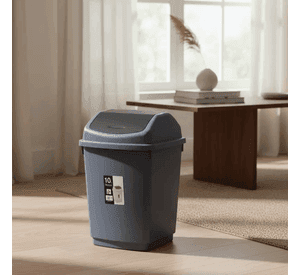 Basures de Plastico 15 L con Tapa