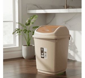 Basurero 15L plastico con Tapa