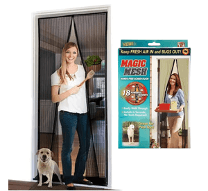 Malla Mosquitera Magnetica Para Puertas 100x210cm Magic Mesh