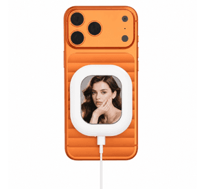Mini Espejo Pantalla Selfie Magnetica Luz Led Celular Usb c