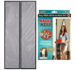 Malla Mosquitera Magnetica Para Puertas 150x130cm Magic Mesh