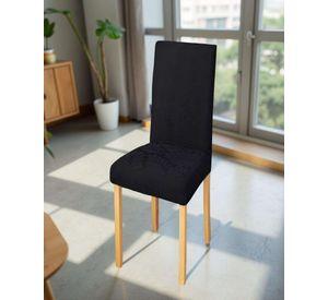 SET DE 6 FUNDAS DE SILLA CON DISEÑO TEXTURIZADO COLORNEGRO 2