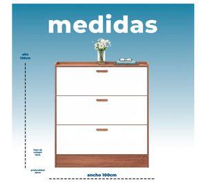 Zapatero Mueble Organizador 3 Niveles XXL para 25 pares
