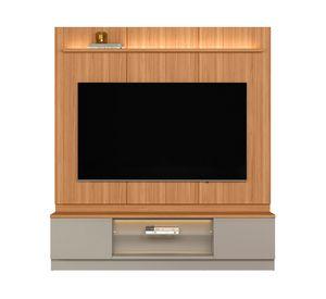 Home TV 75" Magnuss 2 cajones cinamom gray