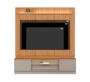 Home TV 75" Magnuss 2 cajones cinamom gray