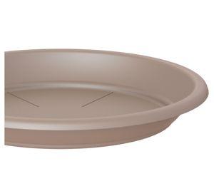 Plato plástico 19.5x50 cm Capri taupe