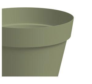 Maceta 20 cm plástico Capri eucaliptus