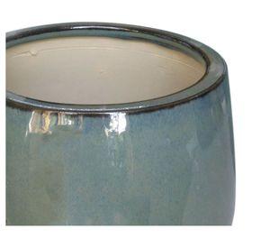 Maceta cerámica M Jade verde