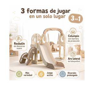 Resbalín columpio 160x150x106 cm