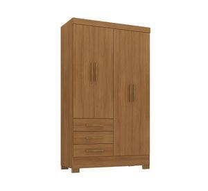 Clóset 4 puertas 3 cajones Paraty cinamomo 205.5x108.4x40 cm