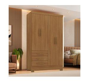 Clóset 4 puertas 3 cajones Paraty cinamomo 205.5x108.4x40 cm