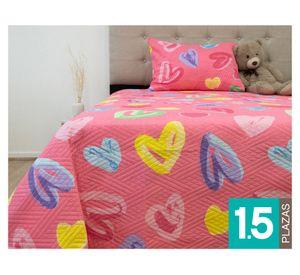 Quilt Infantil diseños 1.5 plazas