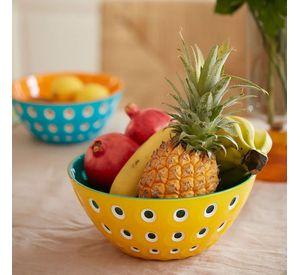 Bowl Le Murrine Amarillo 25cms