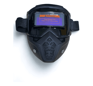 Máscara de soldadura antideslumbrante con sensor de luz #1
