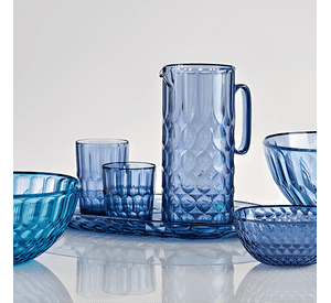 Vaso Vanity Curve Denim Blue Alto