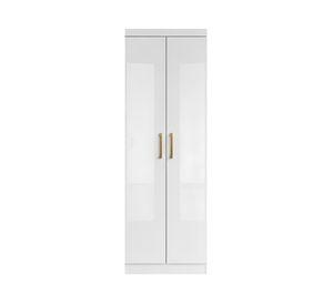 Clóset 2 puertas Multiuso blanco 182.5x60x36.8 cm