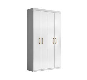 Clóset 4 puertas Multiuso blanco 182.5x102.6x37 cm