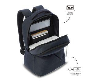 Mochila Ejecutivo Porta Pc 15.4 Osaka Azul Unisex