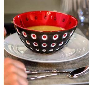 Bowl Le Murrine Negro 25cms
