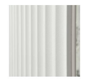 Panel PVC revestimiento Cóncavo 290x20 cm 12 mm blanco