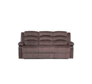 Living Sofá 3 Cuerpos Reclinable + Sofá 2 Cuerpos Reclinable Moderno New Martell