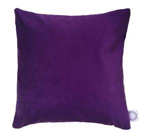 FUNDA COJIN DECORATIVO DISEÑO MORADO 45X45