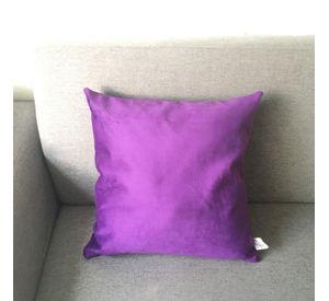 FUNDA COJIN DECORATIVO DISEÑO MORADO 45X45