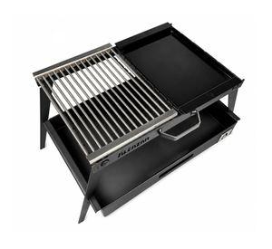 Parrilla a carbón portátil Hunter gris