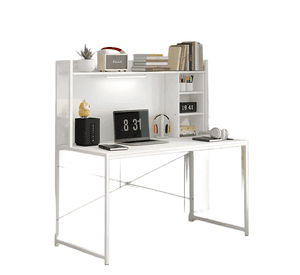 Escritorio moderno oficina con LED y organizador #3