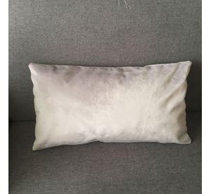 FUNDA COJIN DECORATIVO DISEÑO SUAVE GRIS 50X30