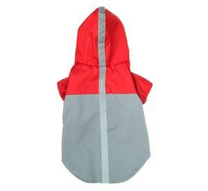 Impermeable Gris-Rojo talla XL