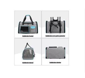 Bolso Transportador Para Mascota Viaje Mochila Transpirable