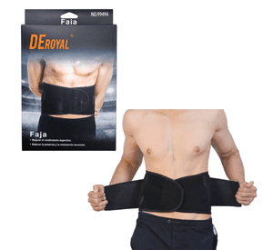 Faja Protectora Lumbar Deportiva Soporte Compresion