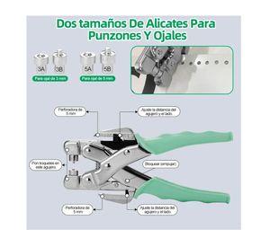 Kit Remachadora Perforadora Ojetillos M s 160 Ojetillos