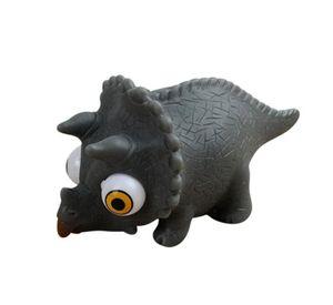 Juguete Para Morder Dinosaurio Ojos Saltones 6x8cm Para Mascotas