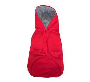Polerón con Broches Rojo talla XS