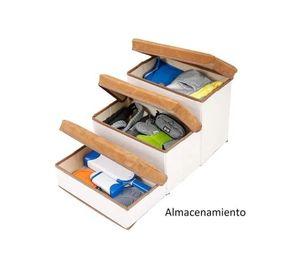 Escalera Plegable Para Mascotas Pequeñas De 3 Pisos
